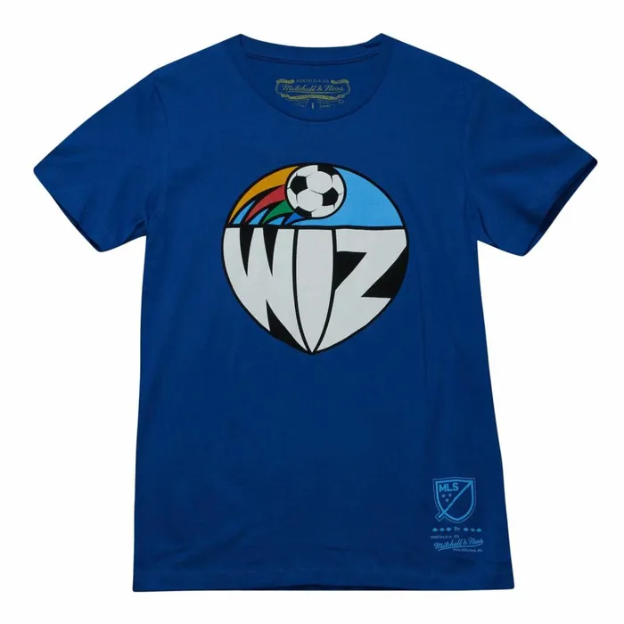 Women039s TShirts and Tops Mitchell and Ness Womens Classic Since 03996 Tee Kansas City Wiz Women039s TShirts and Tops Mitchell and Ness Womens Classic Since 03996 Tee Kansas City Wiz