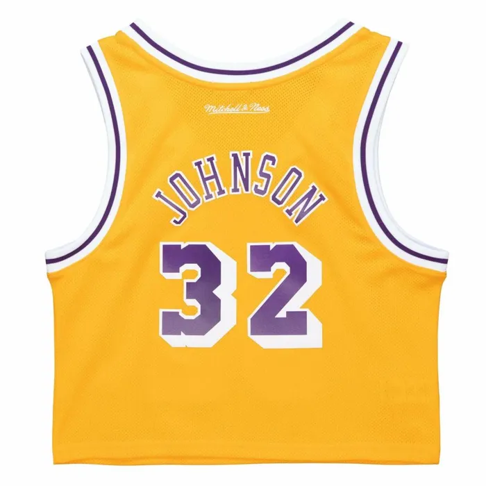 Women039s TShirts and Tops Mitchell and Ness Womens NandN Crop Tank Los Angeles Lakers 1984 Magic Johnson Women039s TShirts and Tops Mitchell and Ness Womens NandN Crop Tank Los Angeles Lakers 1984 Magic Johnson
