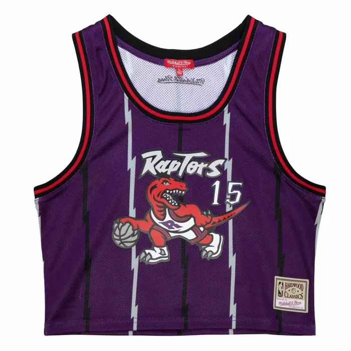 Women039s TShirts and Tops Mitchell and Ness Womens NandN Crop Tank Toronto Raptors 1998 Vince Carter Women039s TShirts and Tops Mitchell and Ness Womens NandN Crop Tank Toronto Raptors 1998 Vince Carter