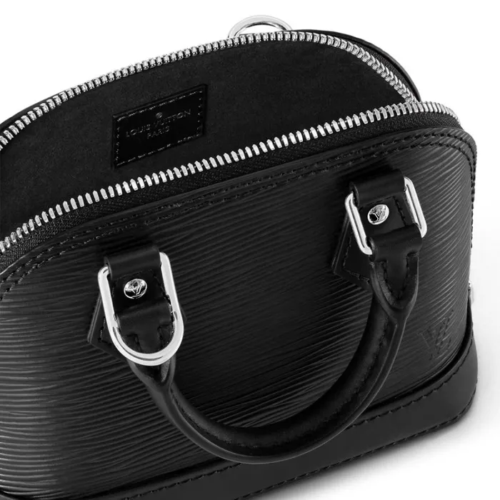 Women Alma Bag Louis Vuitton Louis Vuitton Black M81945 Nano Alma 8211 Louis Vuitton Handbag Store