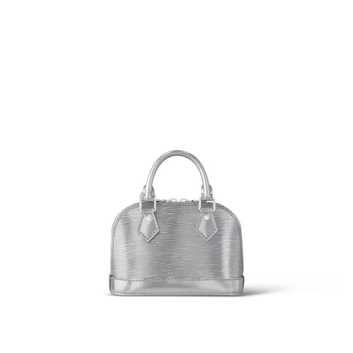 Women Alma Bag Louis Vuitton Louis Vuitton Silver M82682 NEW Nano Alma 8211 Louis Vuitton Handbag Store