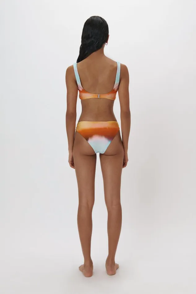 Women Astrid Bikini Top Sunset Blur Orchid Jonathan Simkhai Swimwear