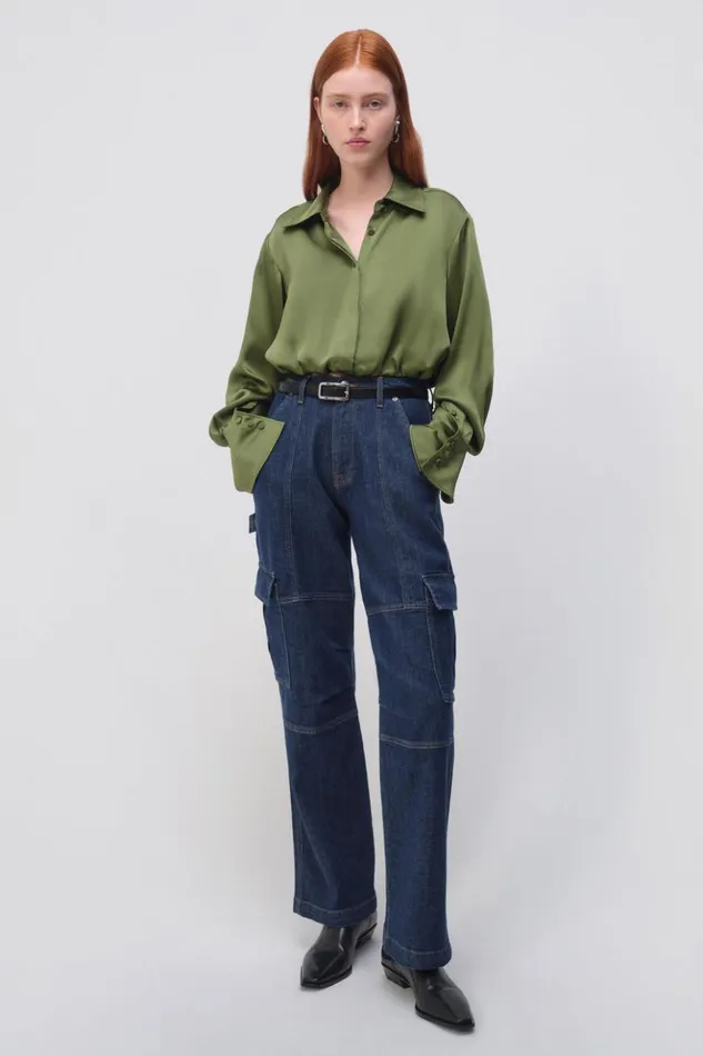 Women Axelle Pant Imperial Jonathan Simkhai Pants and Bottoms