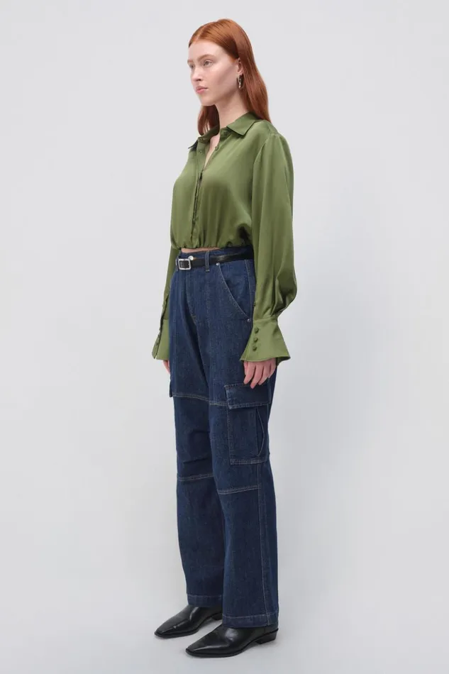 Women Axelle Pant Imperial Jonathan Simkhai Pants and Bottoms
