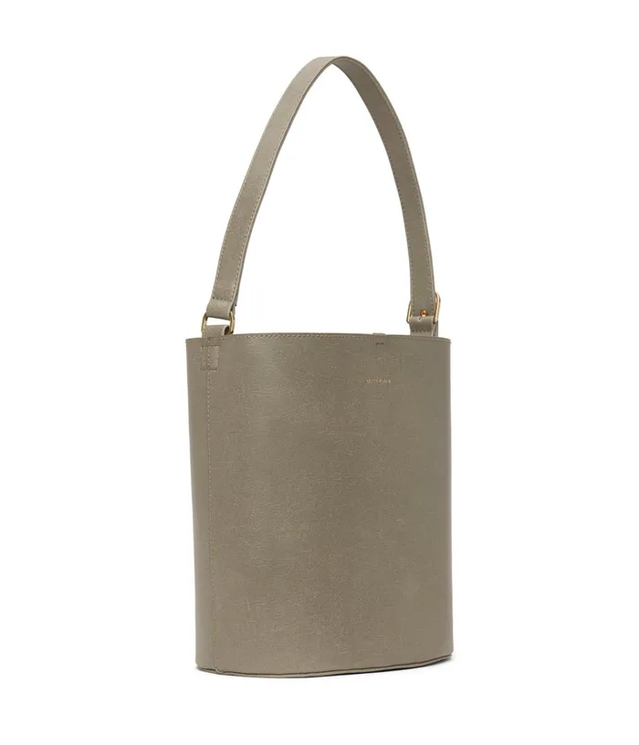 Women Azur Vegan Bucket Bag 8211 Vintage Sage Matt and Nat Shoulder Bags