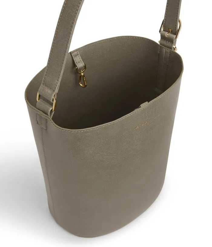 Women Azur Vegan Bucket Bag 8211 Vintage Sage Matt and Nat Shoulder Bags