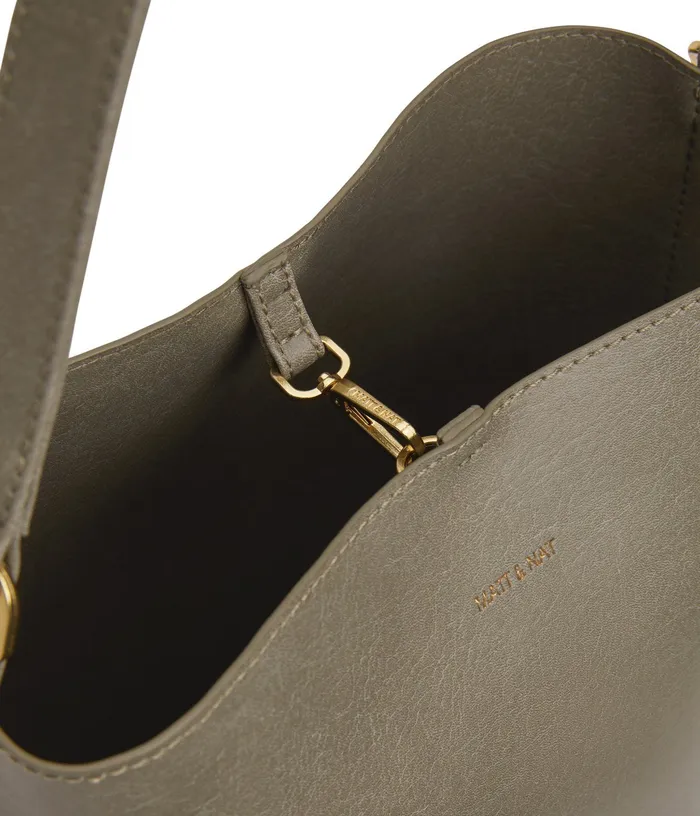 Women Azur Vegan Bucket Bag 8211 Vintage Sage Matt and Nat Shoulder Bags