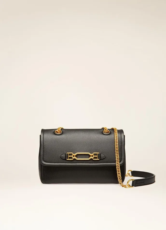 Women Bally Crossbody Bags Viva Small 8211 Leather CrossBody Bag In Black