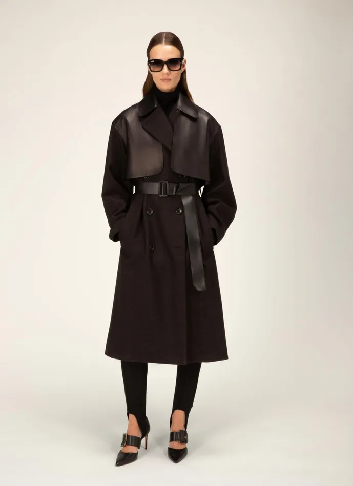 Women Bally Knitwear Turtle Neck Top 8211 Virgin Wool Mix Top In Black
