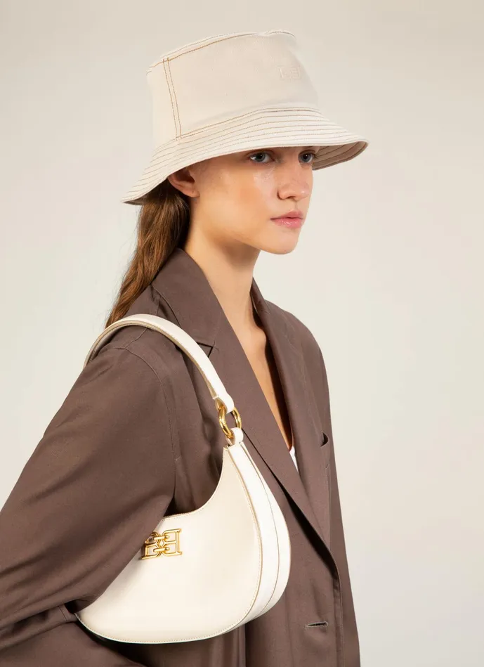 Women Bally Mini And Belt Bags Bleyr 8211 Leather Mini Bags In Bone