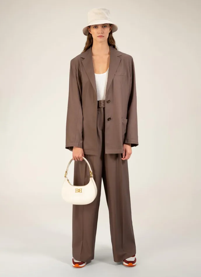 Women Bally Mini And Belt Bags Bleyr 8211 Leather Mini Bags In Bone