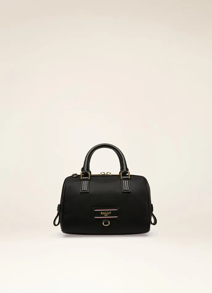 Women Bally Mini And Belt Bags Evin 8211 Recycled Nylon Minibag In Black