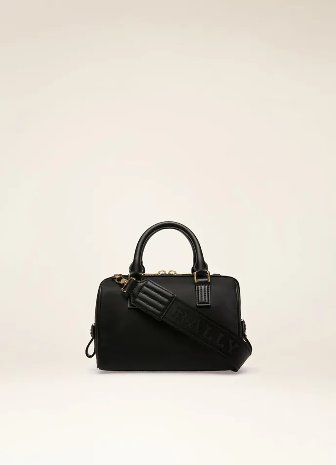 Women Bally Mini And Belt Bags Evin 8211 Recycled Nylon Minibag In Black