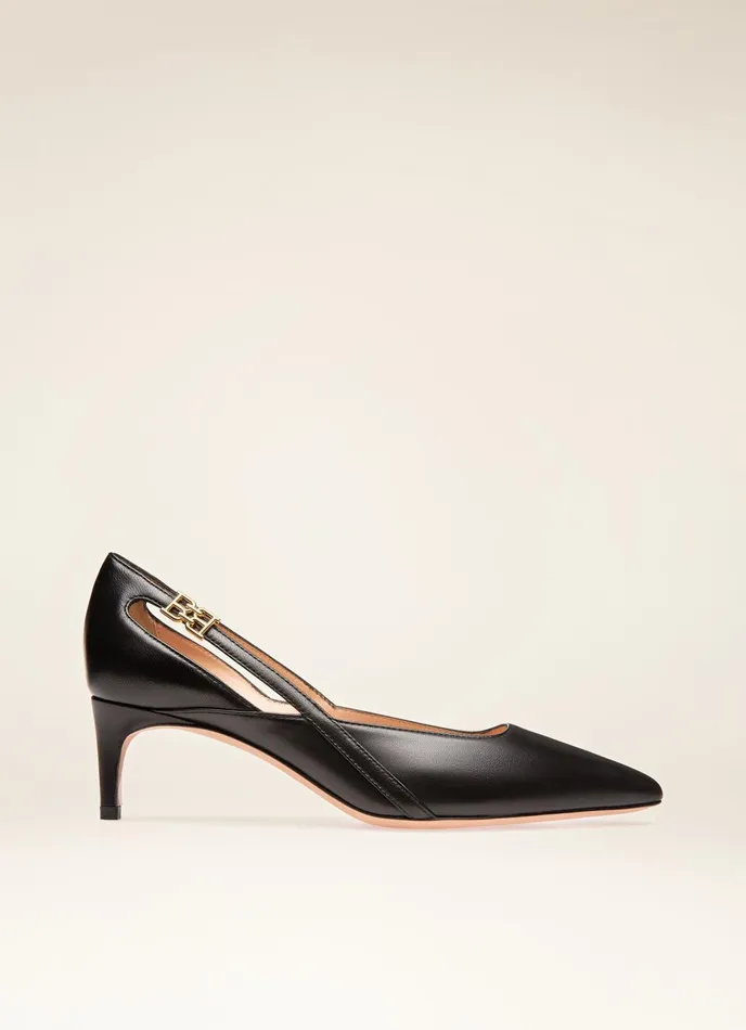 Women Bally Pumps Elsa 8211 Leather Pumps In Black