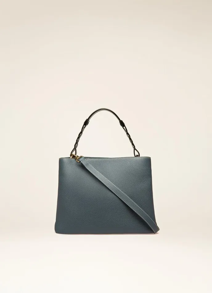 Women Bally Shoulder Bags Lucyle 8211 Leather Shoulder Bag In Blue