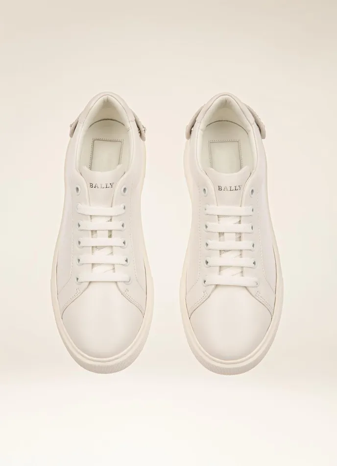 Women Bally Sneakers Malya 8211 Leather Sneakers In White
