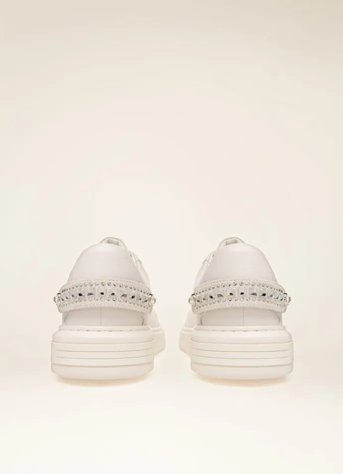 Women Bally Sneakers Malya 8211 Leather Sneakers In White