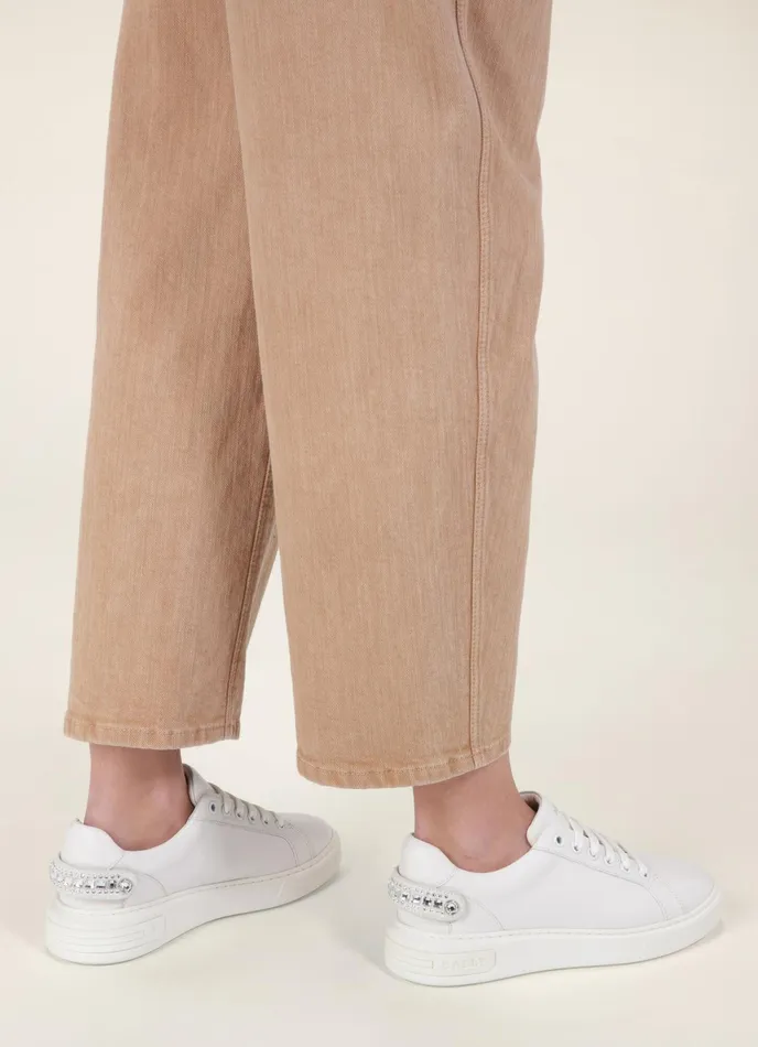 Women Bally Sneakers Malya 8211 Leather Sneakers In White