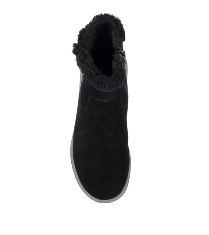 Women Baretraps Booties Kalina Cold Weather Bootie Black Suede Women Baretraps Booties Kalina Cold Weather Bootie Black Suede