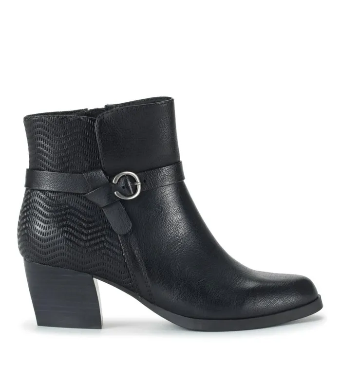 Women Baretraps Booties Linda Block Heel Bootie Black Women Baretraps Booties Linda Block Heel Bootie Black
