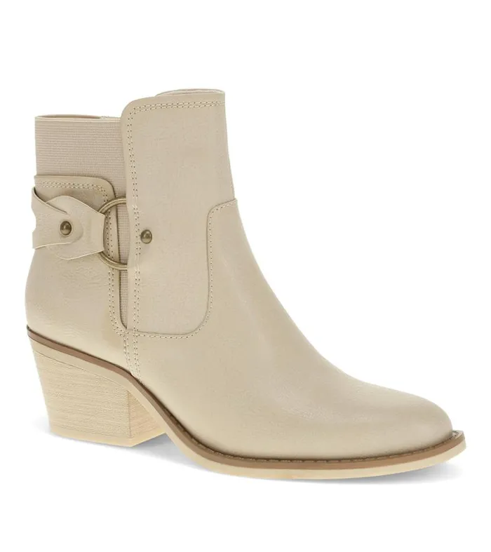 Women Baretraps Booties Luella Block Heel Bootie Milkyway