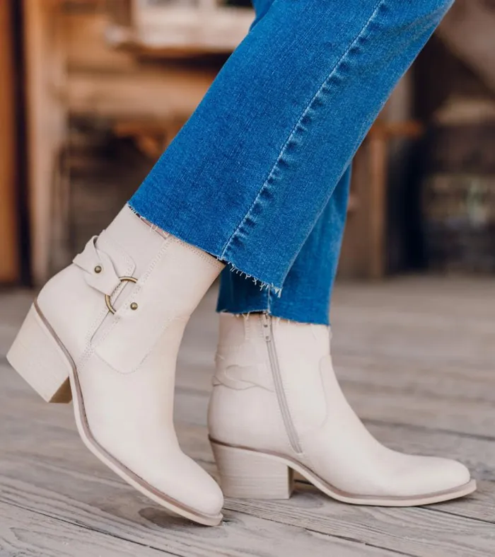 Women Baretraps Booties Luella Block Heel Bootie Milkyway Women Baretraps Booties Luella Block Heel Bootie Milkyway