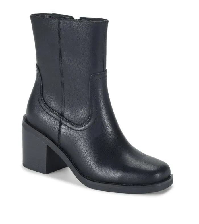 Women Baretraps Booties Mckenna Mid Calf Boot Black