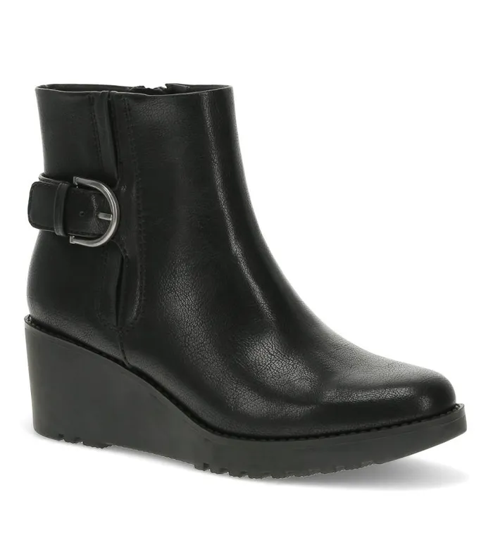 Women Baretraps Booties Wilda Wedge Bootie Black