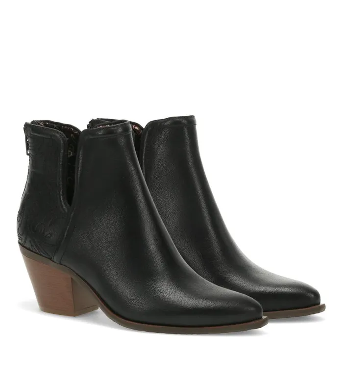 Women Baretraps Booties Yara Block Heel Bootie Black Women Baretraps Booties Yara Block Heel Bootie Black