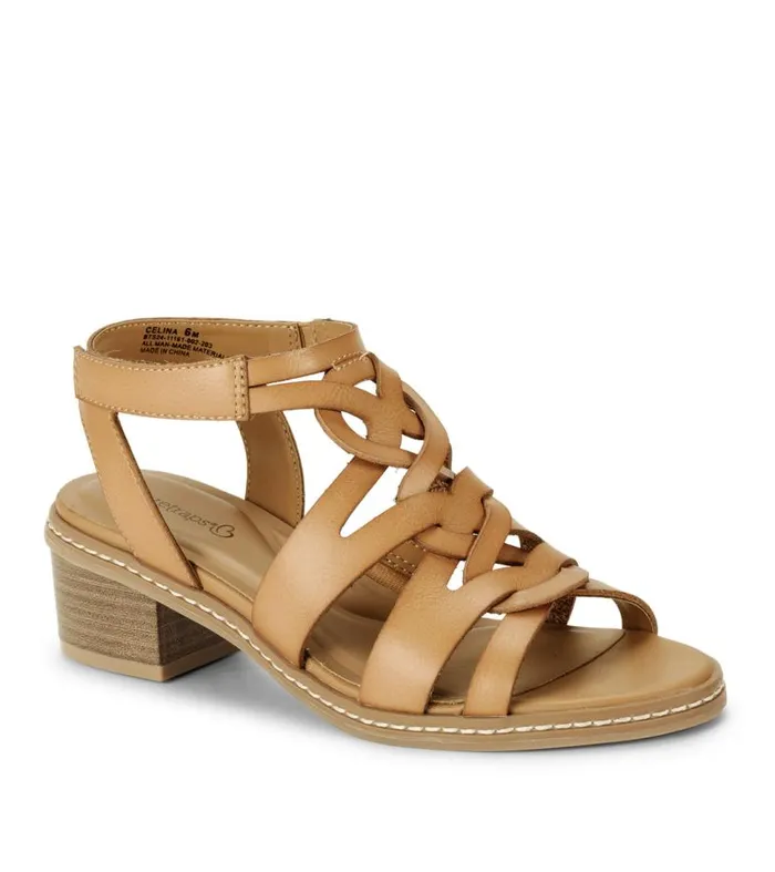 Women Baretraps Classic Comfort Sandals Celina Block Heel Sandal Dune