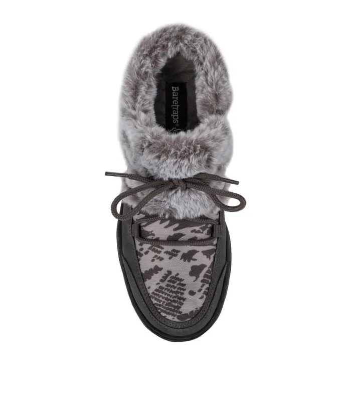 Women Baretraps Clogs and Mules Landon Clog Slipper Dark Grey Zebra Women Baretraps Clogs and Mules Landon Clog Slipper Dark Grey Zebra