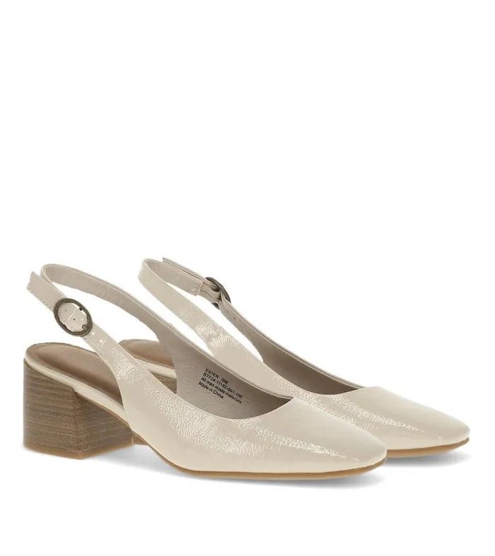 Women Baretraps Dress Shoes Ester Block Heel Slingback Pump Ivory Women Baretraps Dress Shoes Ester Block Heel Slingback Pump Ivory