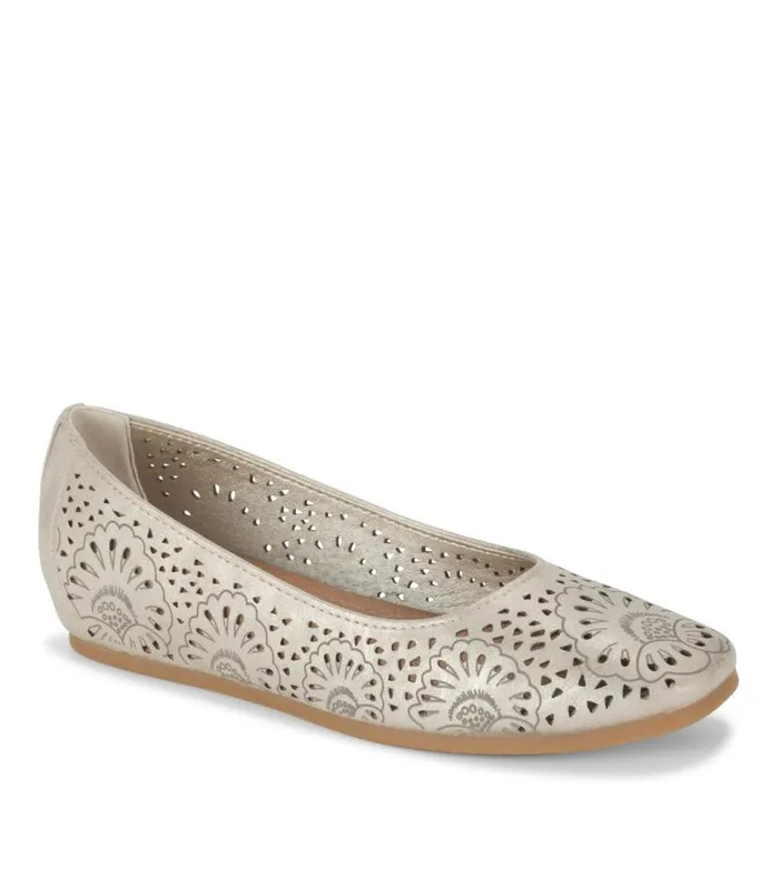Women Baretraps Flats and Loafers Chika Casual Flat Champagne