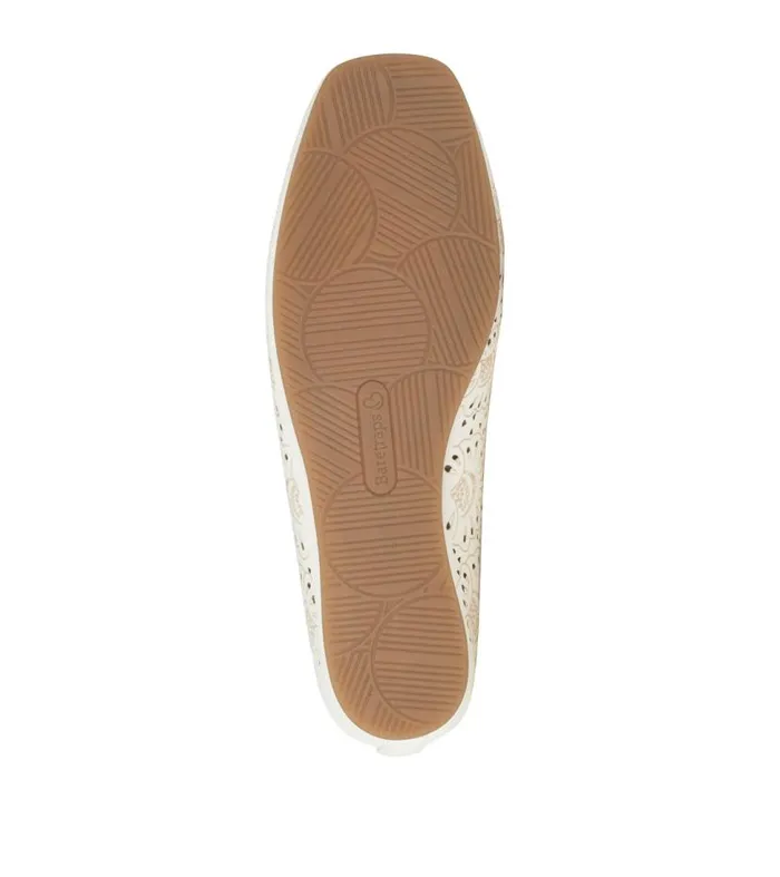 Women Baretraps Flats and Loafers Chika Casual Flat Cream Women Baretraps Flats and Loafers Chika Casual Flat Cream