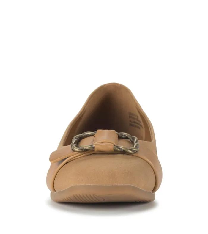 Women Baretraps Flats and Loafers Colette Flat Sandstone Women Baretraps Flats and Loafers Colette Flat Sandstone