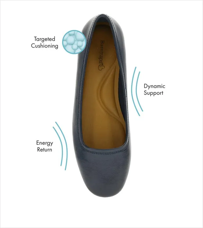 Women Baretraps Flats and Loafers Covette Wedge Slip On Dark Navy Women Baretraps Flats and Loafers Covette Wedge Slip On Dark Navy