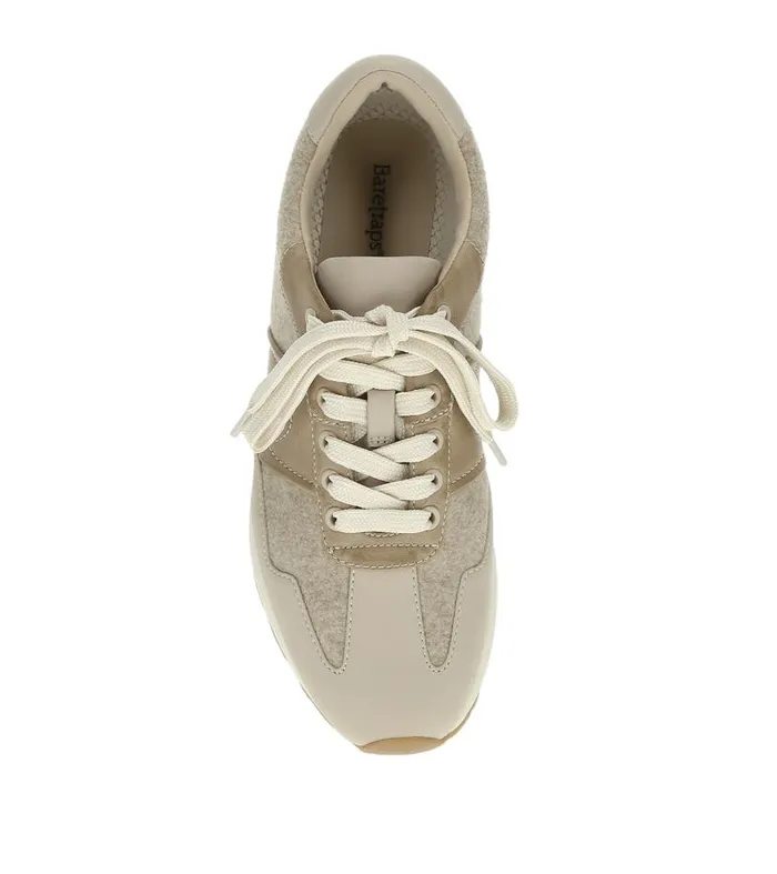Women Baretraps Flats and Loafers Gwenda Lace Up Sneaker Buff Women Baretraps Flats and Loafers Gwenda Lace Up Sneaker Buff