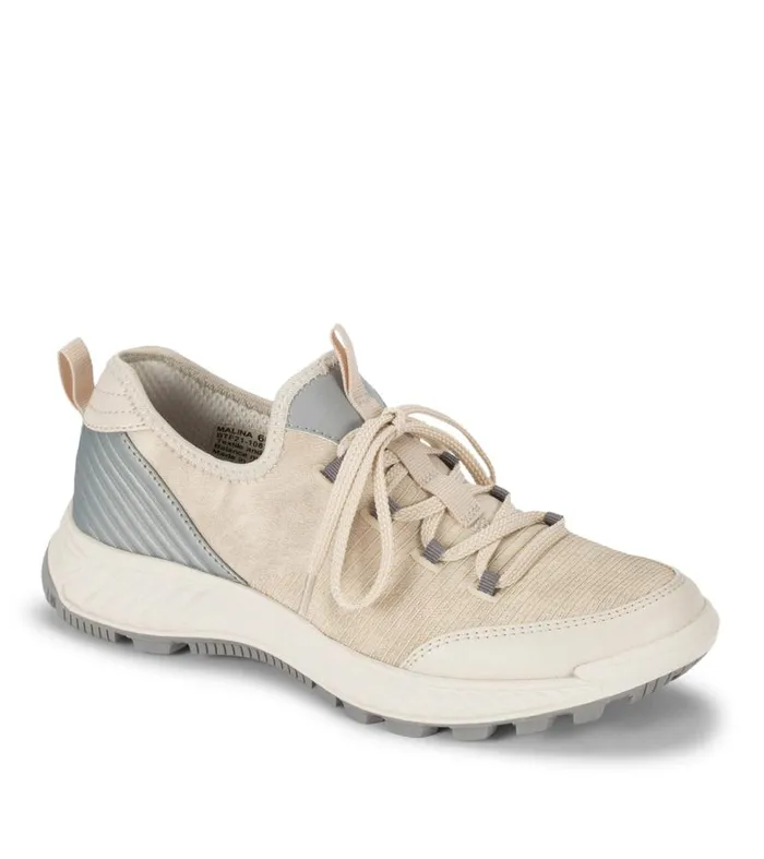 Women Baretraps Flats and Loafers Malina Sneaker Creamlight Grey