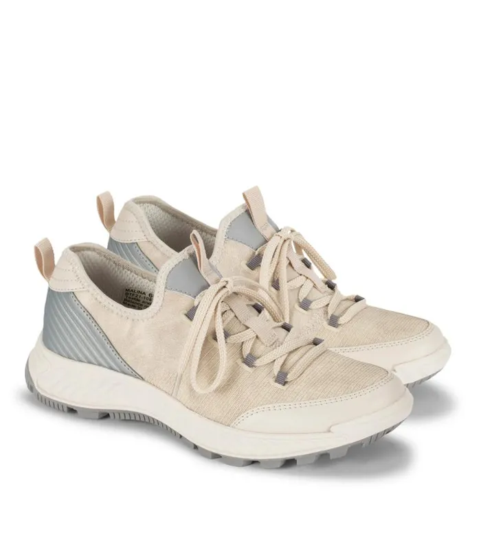 Women Baretraps Flats and Loafers Malina Sneaker Creamlight Grey Women Baretraps Flats and Loafers Malina Sneaker Creamlight Grey