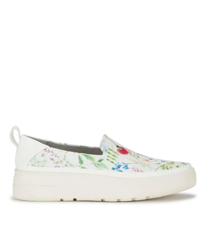 Women Baretraps Flats and Loafers Nevin Slip On Sneaker White Multi Flower Canvas Women Baretraps Flats and Loafers Nevin Slip On Sneaker White Multi Flower Canvas