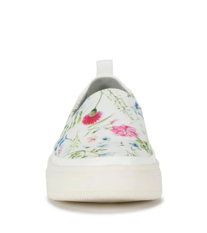 Women Baretraps Flats and Loafers Nevin Slip On Sneaker White Multi Flower Canvas Women Baretraps Flats and Loafers Nevin Slip On Sneaker White Multi Flower Canvas