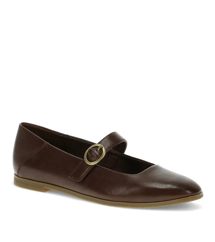 Women Baretraps Flats and Loafers Teagan Mary Jane Flat Bloodstone