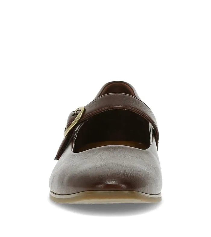 Women Baretraps Flats and Loafers Teagan Mary Jane Flat Bloodstone Women Baretraps Flats and Loafers Teagan Mary Jane Flat Bloodstone