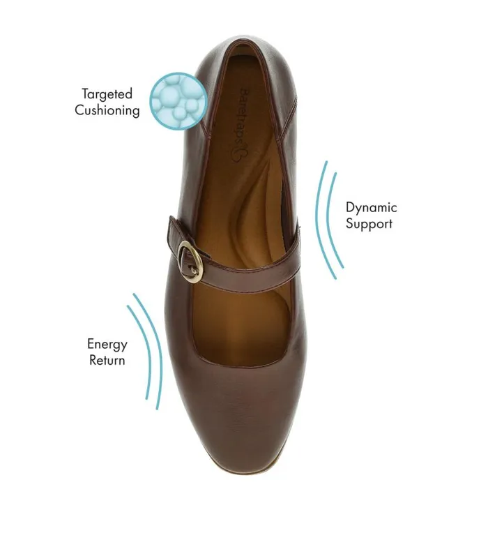 Women Baretraps Flats and Loafers Teagan Mary Jane Flat Bloodstone Women Baretraps Flats and Loafers Teagan Mary Jane Flat Bloodstone