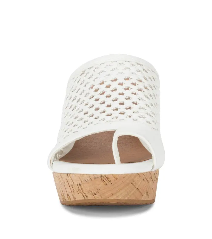 Women Baretraps Slides and Slip On Sandals Bethie Wedge Sandal White Women Baretraps Slides and Slip On Sandals Bethie Wedge Sandal White