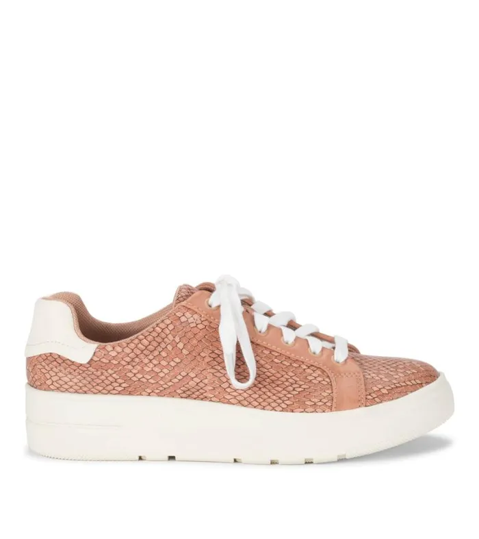Women Baretraps Sneakers Nishelle Lace Up Sneaker Soft Pink Snake Women Baretraps Sneakers Nishelle Lace Up Sneaker Soft Pink Snake