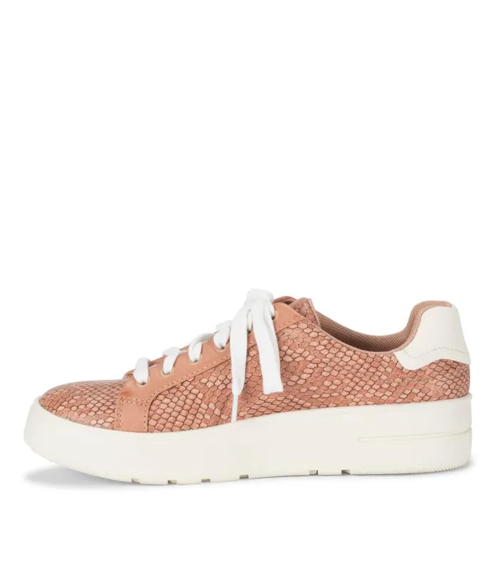 Women Baretraps Sneakers Nishelle Lace Up Sneaker Soft Pink Snake Women Baretraps Sneakers Nishelle Lace Up Sneaker Soft Pink Snake