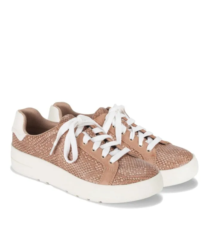Women Baretraps Sneakers Nishelle Lace Up Sneaker Soft Pink Snake Women Baretraps Sneakers Nishelle Lace Up Sneaker Soft Pink Snake