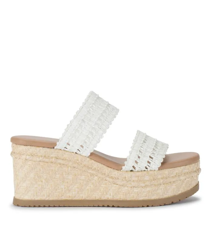 Women Baretraps Wedge Sandals Sophie Wedge Sandal White Women Baretraps Wedge Sandals Sophie Wedge Sandal White