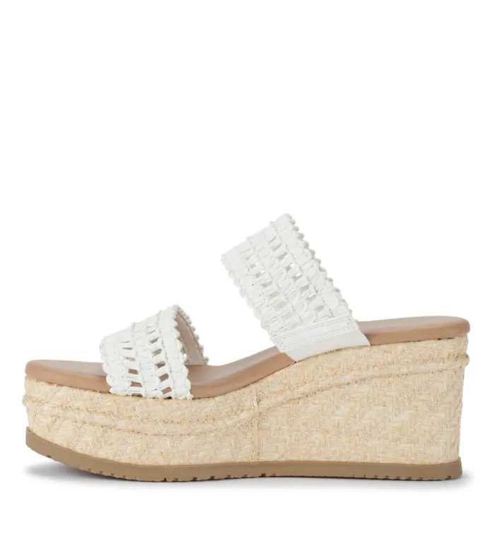 Women Baretraps Wedge Sandals Sophie Wedge Sandal White Women Baretraps Wedge Sandals Sophie Wedge Sandal White